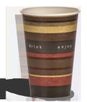 Recycled Vending Paper Cups 7 Oz Food Grade Printing For Beverage / Coffee