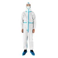 Buy cheap Lightweight Disposable Protective Clothing Water Repellent High Structure product