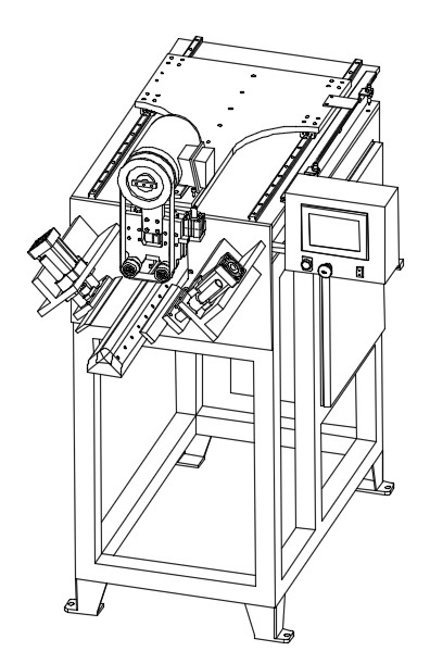 Automatic Stainless Steel CNC Outer Abrasive Belt Grinding Machine For Manual Sinks