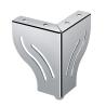 Buy cheap 80mm high adjustable furniture legs modern cheap sofa legs SL-201 from wholesalers
