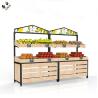 Buy cheap Wooden Fruit And Vegetables Shelves Display Rack For Supermarket from wholesalers