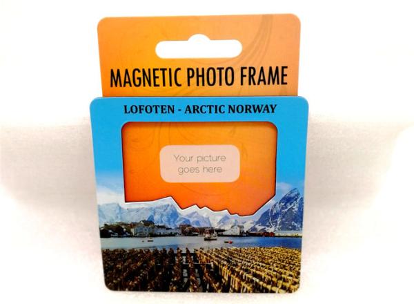 Flexible Personalized Photo Refrigerator Magnets Frame 5 Inches Rectangular