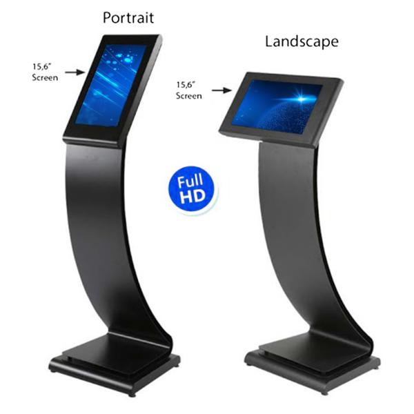 Buy cheap 15.6 inch 400nits Interactive Advertising Display Rotatable Touch Screen Kiosk from wholesalers