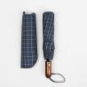 Buy cheap Fully Auto 3 Compact Golf Umbrella , 27 Inches Mens Golf Umbrella Blue Plaid Canopy from wholesalers