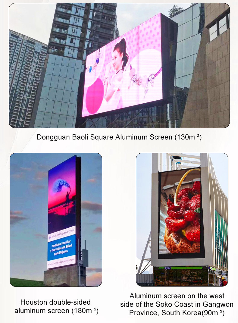 P5 P6 P8 P10 Large Outdoor Fixed Led Video Wall Screen Giant LED Billboard Display for Advertising Events