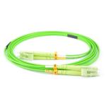 LC To LC Fiber Optic Patch Cables 100Gb Duplex Multimode 50/125 OM5 Premium LSZH