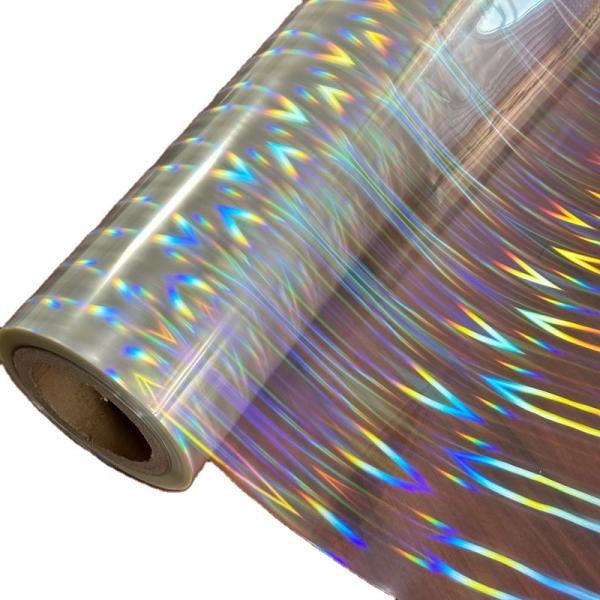 Buy cheap Direct Beam Transparent Holographic Lamination Film Roll for Moisture Proof Packaging from wholesalers