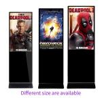 Wifi Shopping Mall Kiosk / Hd 55 Inch Windows Digital Signage Advertising