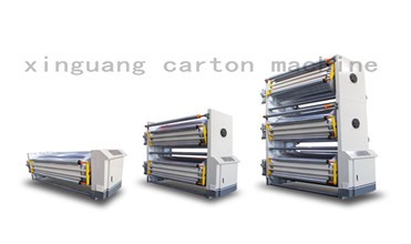 Durable 3/5/7 Layer Corrugated Carton Machine , Cardboard Production Line