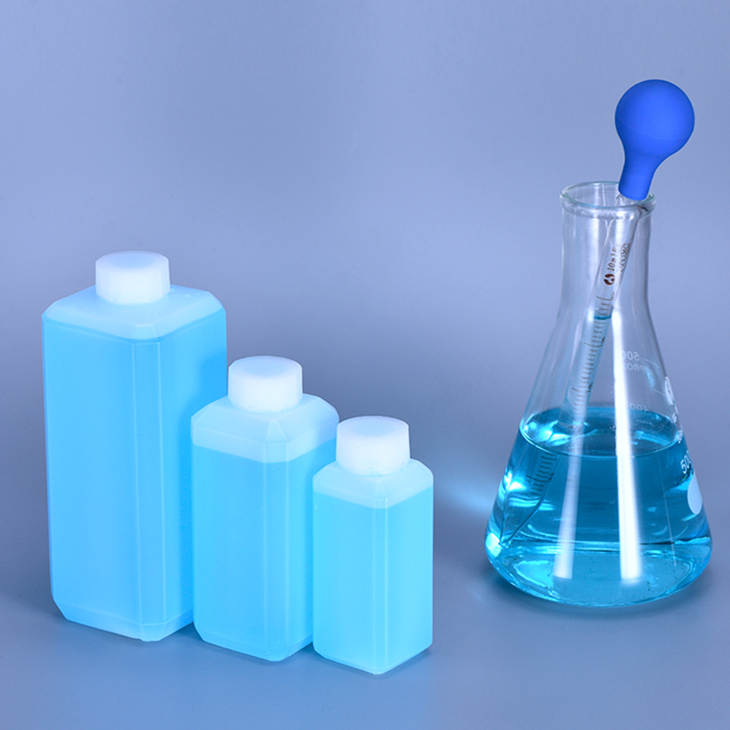 500ml Translucent Medicine Polylab HDPE Reagent Bottle Small Mouth