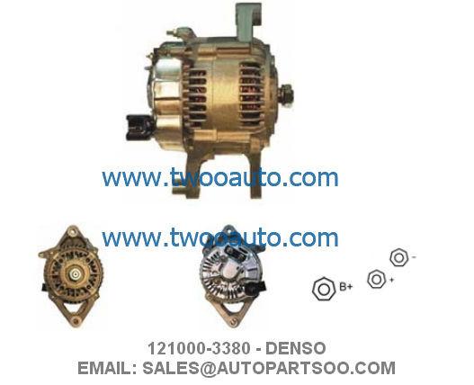 Buy cheap 121000-3370 121000-3380 - DENSO Alternator 12V 90A Alternadores from wholesalers