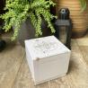 Buy cheap Customizable White Rigid Candle Box Golden Foil Stamping White Foam Insert from wholesalers