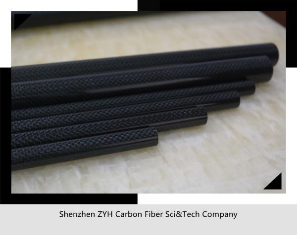 Buy cheap Carbon Fiber Roll Wrapped Twill Tube ~ 0.5" ID x 24", Gloss Finish from wholesalers