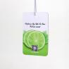 Buy cheap Scented Paper Air Freshener Customized Logo For Car Hanging from wholesalers