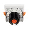 Buy cheap 25W 32W LED Recessed Adjustable Transparent Grid Spotlight CRI 89 Ceiling Light from wholesalers