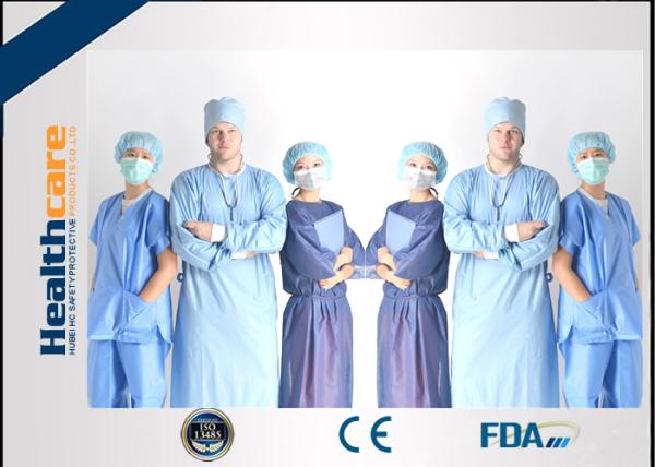Buy cheap SMS Disposable Surgical Scrubs , Disposable Medical Workwear Short Sleeves from wholesalers