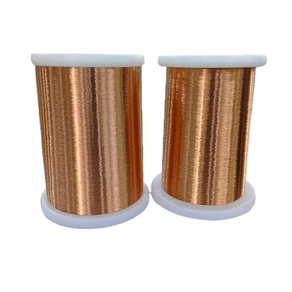 UEWF Single Enamelled Round Copper Wire High Thermal Polyurathane 0.04mm - 1