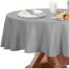 Buy cheap Waterproof Custom Printing Table Cover PEVA Plastic Round Table Cloth For Party from wholesalers