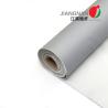 Buy cheap Fire Resistant Fiberglass Fabric 1000mm - 2000mm Width Grey Color Pu Coated Fabric from wholesalers