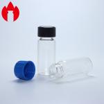 Clear 18mm Screw Mouth Glass Vial With Plastic Cap 10ml