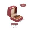Buy cheap Red High Quality PU Leather Jewelry Packaging box Elegant Jewelry Storage Gift Box from wholesalers