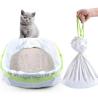 Buy cheap PLA PBAT Material Structure Heat Seal 15 mic Compostable Pet Poop Bags for Dogs and Cats from wholesalers