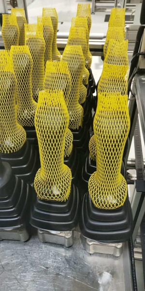 Buy cheap Polyethylene 80mm Protective Netting Sleeve For Hardware from wholesalers