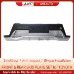 Red Auto Toyota Highlander Bumper Guard ISO9001 Certification