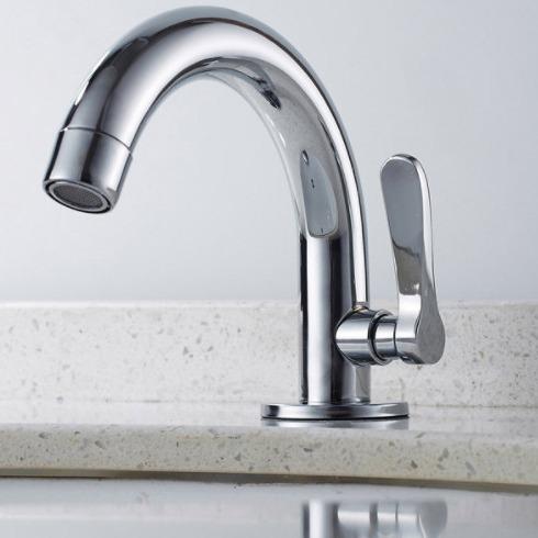 Buy cheap Brass Cartridge Single Cold Water Basin Tap Bathroom Faucets Single Handle from wholesalers