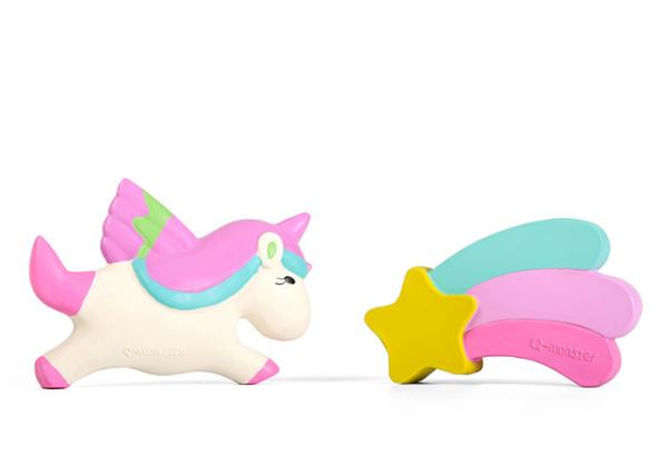 Buy cheap TPR Indestructible Rubber Dog Toys Star And Unicorn Shaped Floating from wholesalers