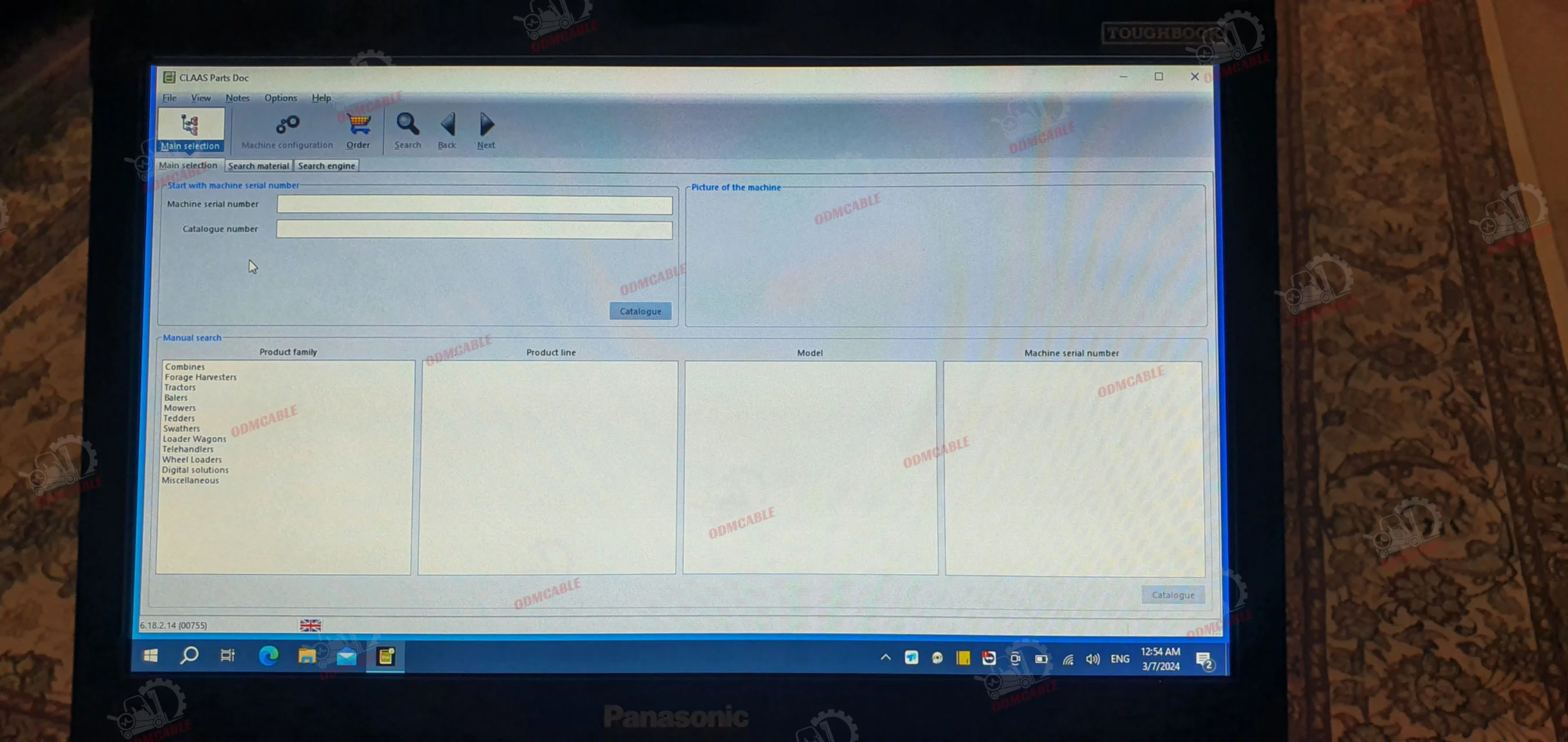 2024 Diagnostic Tool FOR CLAAS interface CANBUS MetaDiag Agriculture Construction Truck Excavator Diagnostic Tool+CF19