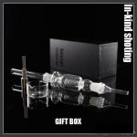 Glass Pipe Tips Nectar Collector With Titanium And Quartz Nail Dabber Dish Pure