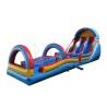 Buy cheap 0.9mm PVC Tarpaulin Inflatable Water Slip And Slide 14.6x3.7x6.1m from wholesalers