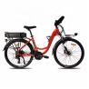 Buy cheap Lithium Battery 700C Electric City Bike 24 Speed 250W Low Step Through Electric Bike from wholesalers