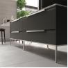 Buy cheap Modern Wood Board Flat Pack With Kitchen Island Modular Kitchen Cabinet from wholesalers