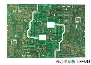 China Double Sided FR4 PCB Board 1 - 40 Layer PCB 0.1 / 0.1 MM Line Trace Width / Space on sale