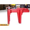 Buy cheap Red Adjustable Ball Valve Lockout 684g Weight 50 Mm - 200 Mm Diameter from wholesalers