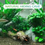 Poly Resin Wood Aquarium Decoration Items