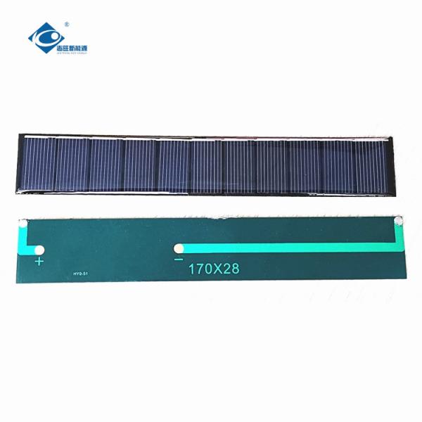 Quality 0.6W 5.5V high quality poly crystalline solar panel ZW-17028 camping golf cart solar panel for sale