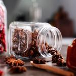 Safe Hygienic Glass Canning Jars Glass Food Storage Jars For Dried Fruits