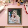 Buy cheap Realistic Woman Custom Oil Painting Portraits From Photo Interiors Decoration 5cm from wholesalers