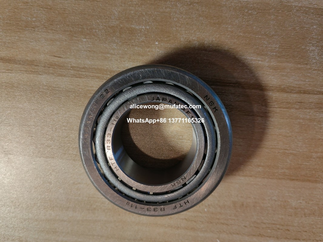 R33-11g R33-11 Automotive Differential Bearings 33x62x21mm Taper Roller Bearings With Steel Cage