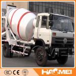 diagram of concrete cement mixer truck
