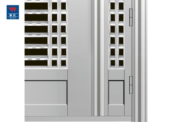Laser Cut Turkish Style Double Stainless Steel Security Door Design