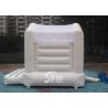 Buy cheap Outdoor commercial used white wedding bouncy Castles for wedding parties from wholesalers