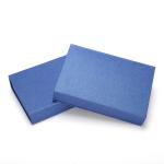 Fancy Cell Phone Accessories Packaging Box Blue Color Clamshell Style