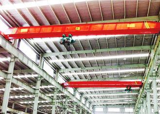 10T Single Girder Electric Hoist EOT Bridge Overhead Crane For Steel Structure
