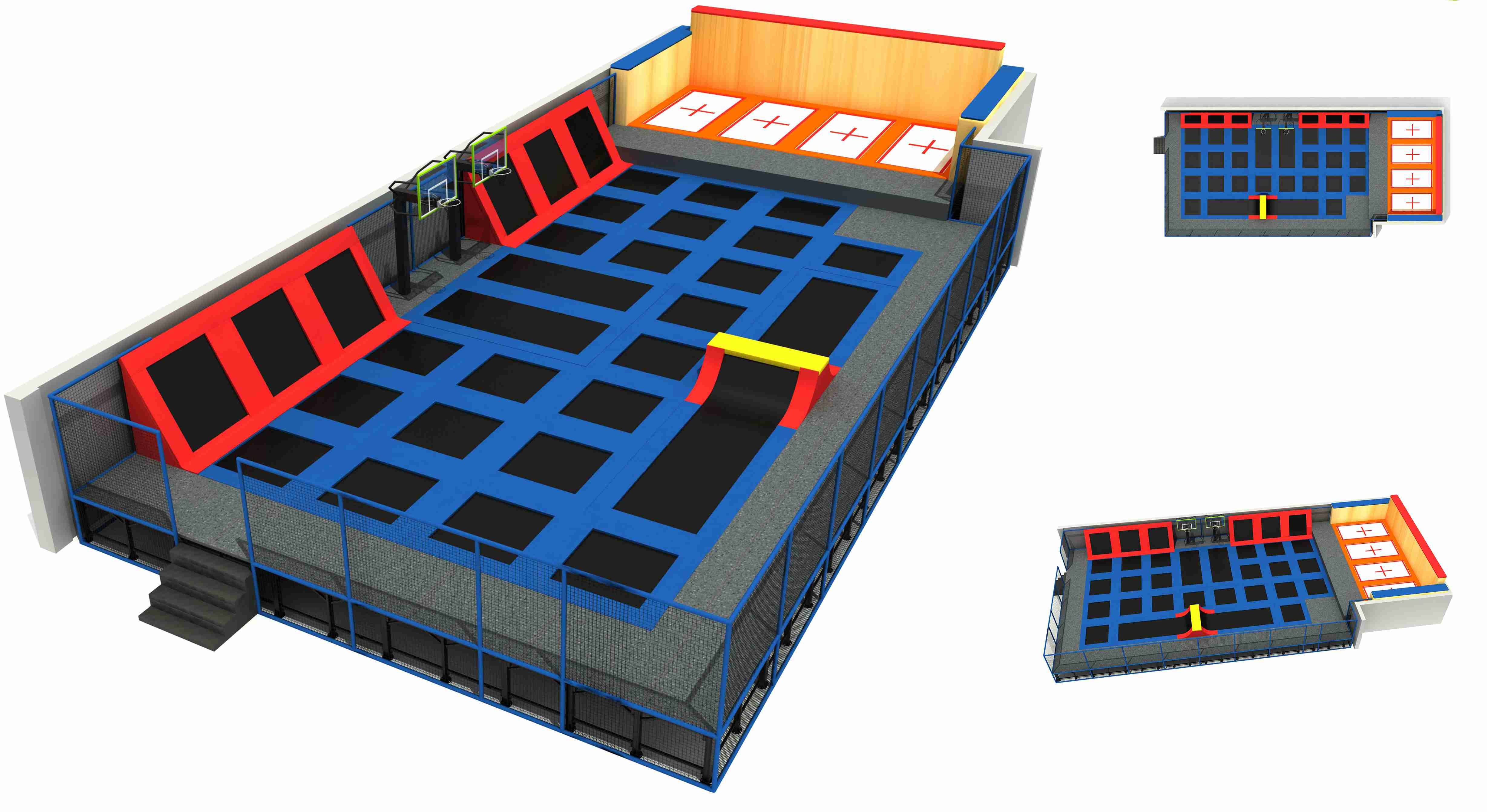 339M2 Spring Round Trampoline/ Chinese Best Indoor Trampoline/ Commercial Indoor Gymnastic Trampoline