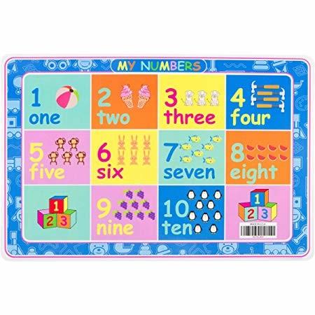 Buy cheap Educational Sticky Disposable Baby Placemat 12×18 Inches For Home Party from wholesalers