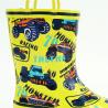 Buy cheap Anti Abrasion Kids Waterproof Rain Boots , Truck Printed Slip On Rain Booties from wholesalers